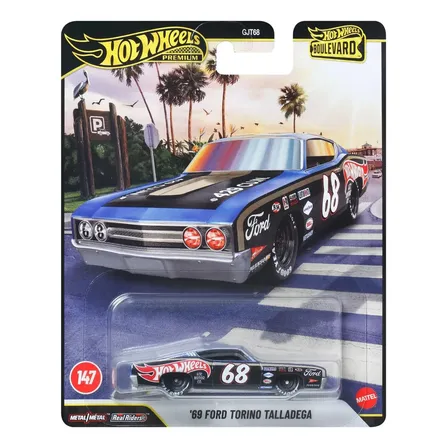 Veículo Hot Wheels Auto Boulevard Ford Torino 68 Hw Auto Boulevard 5 Multicolor