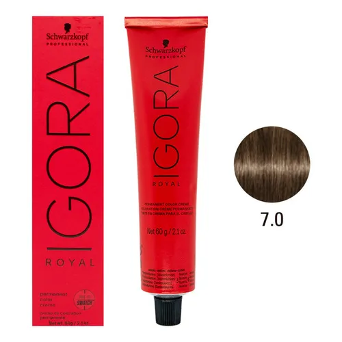 Schwarzkopf Igora Royal Tintura Cabello Tono 7.0 60gr Local