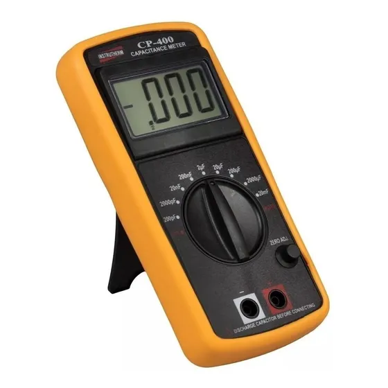 Capacimetro Digital P/ Todos Capacitores Escala 200pf A 20mf