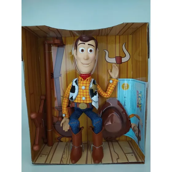 Toy Story Talking Sheriff Woody Action Figure Signature Ing