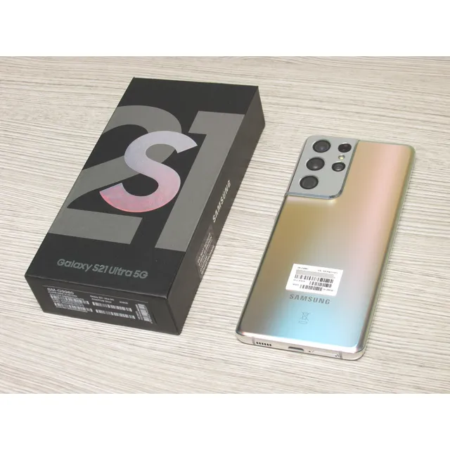 S21 Ultra Snapdragon 256 Y 12 Plateado 5g Duos Como Nuevo