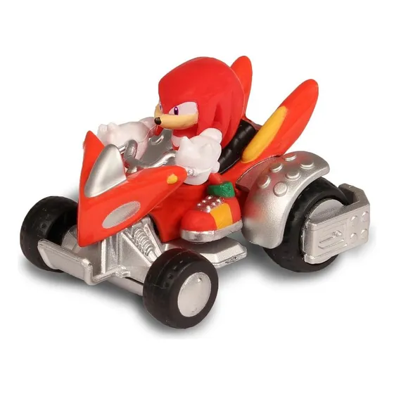 Sonic Carro Diescast Knuckles - Fun Divirta-se