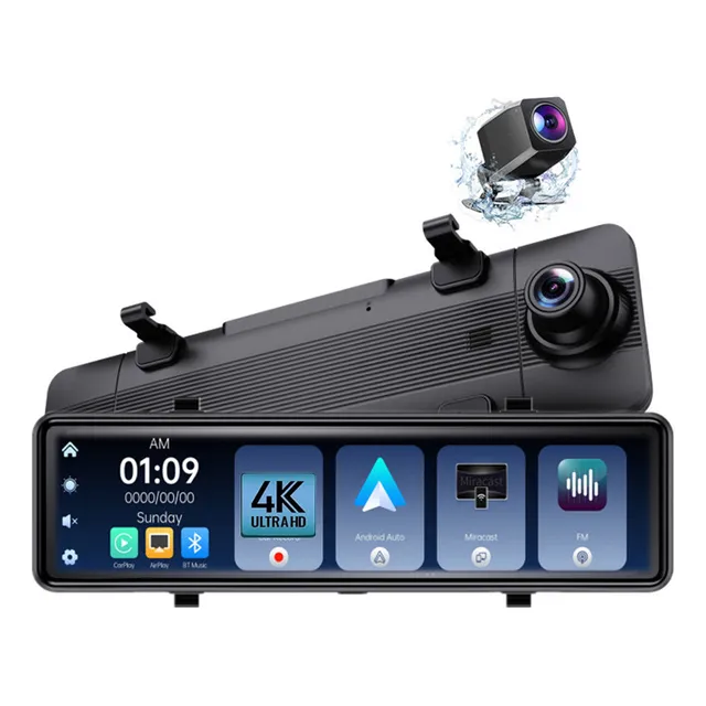 Para Espelho Retrovisor De 12  Para Dvr De Carro Com