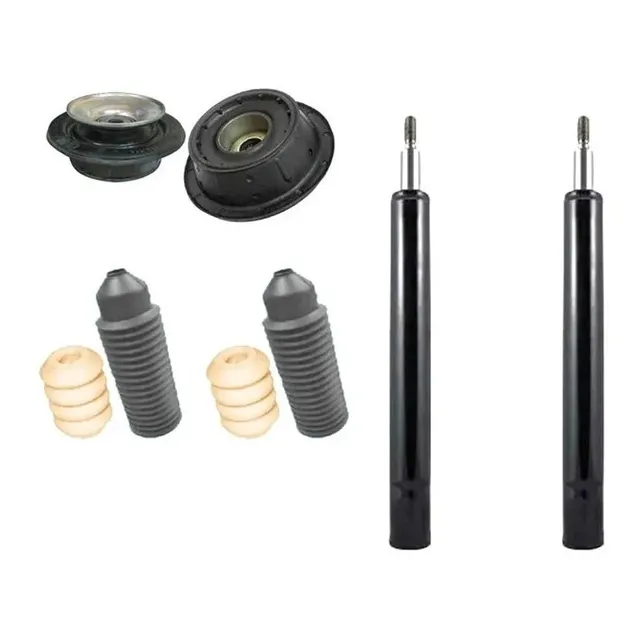 Par Amortecedores Santana 97 98 99 2000 2001 Dianteiro + Kit
