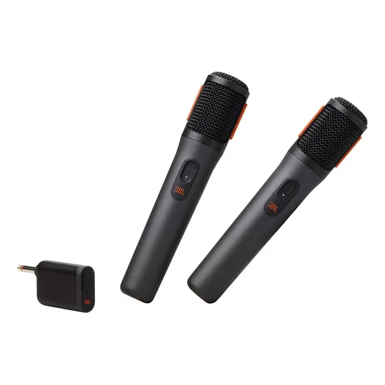 Microfone Sem Fio Partybox Wireless Mic Jbl - 2 Unidades