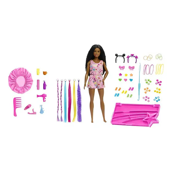 Boneca Barbie Brooklyn Penteados Divertidos Hhm39 Mattel