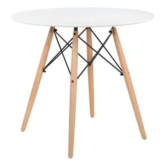 Mesa Ofilook Md-020 Redonda Decorativa 80 Cm Interiores