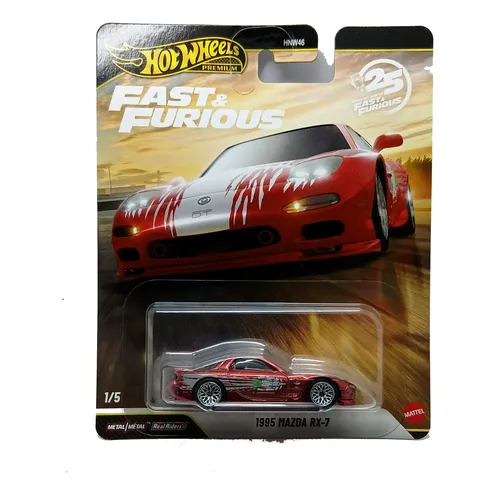Hot Wheels Rlc 1993 Mazda Rx-7 R1 Jdm Miniatur Red Line Club Cor