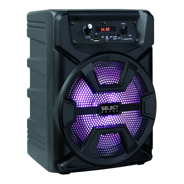 Bafle Amplificado 8  Select Sound Hero Tws Bluetooth 2500w 