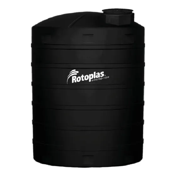 Tanque 25000 Litros + Conexión De 2  Negro