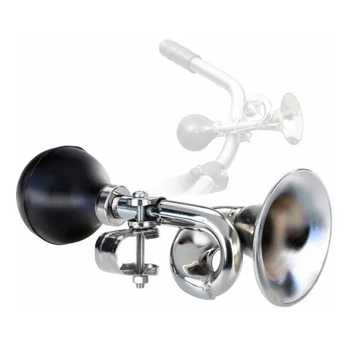 Corneta Cromada Para Bicicleta Tipo Ford  Bocina Clásica Retro De Bulbo  Sonido Potente Estilo Vintage Para Mtb, Paseo O Urbana  Accesorio Decorativo Y Funcional