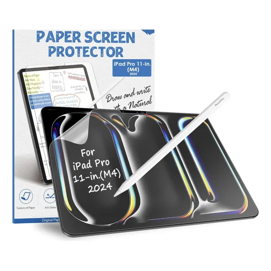 Protector De Pantalla iPad Pro 11 Pulgadas M4 2024 Paperfeel
