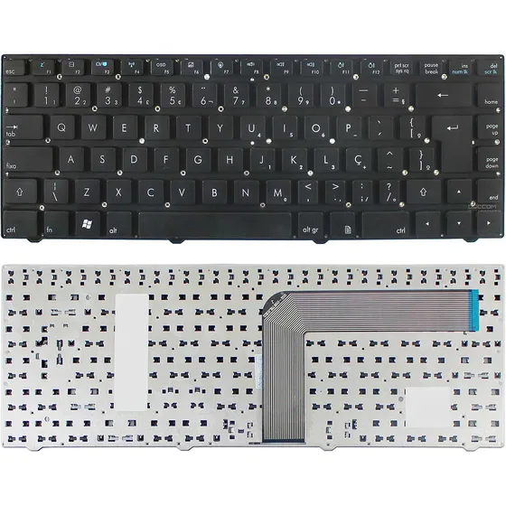 Teclado Para Notebook Cce Win D35b D35 Xd345  Abnt2