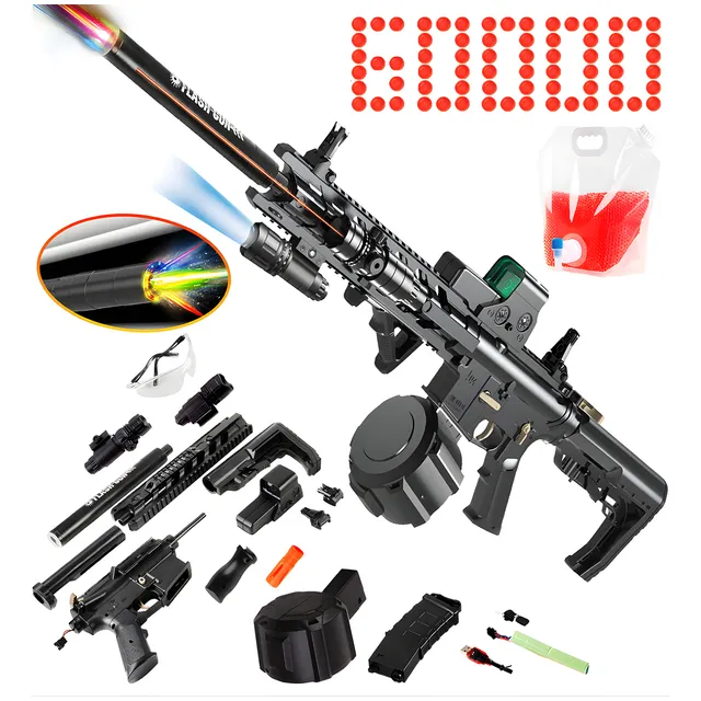 Pistola Hidrogel M416 Lanzador Gel Juguete Automatica Lásar