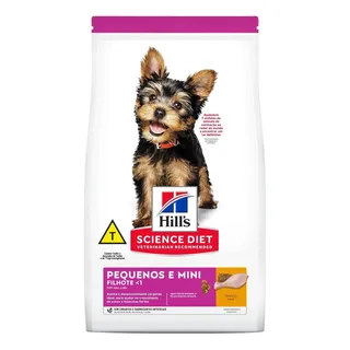 Alimento Hill's Science Diet Cachorro De Raza Mini Y PequeÃ±a Sabor Pollo De 2.4 Kg
