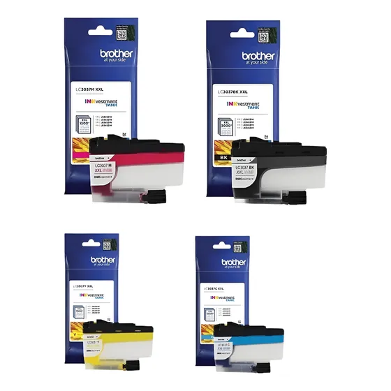Kit Tinta Original J5945 J6545 Mfc-j6945dw Lc3037 Lc-3037
