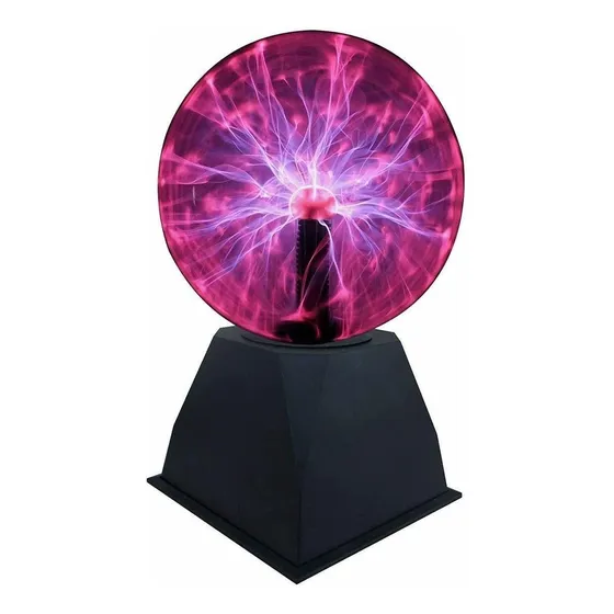 Bola Plasma 8  Sensible Al Tacto Magico Lampara Nebulosa