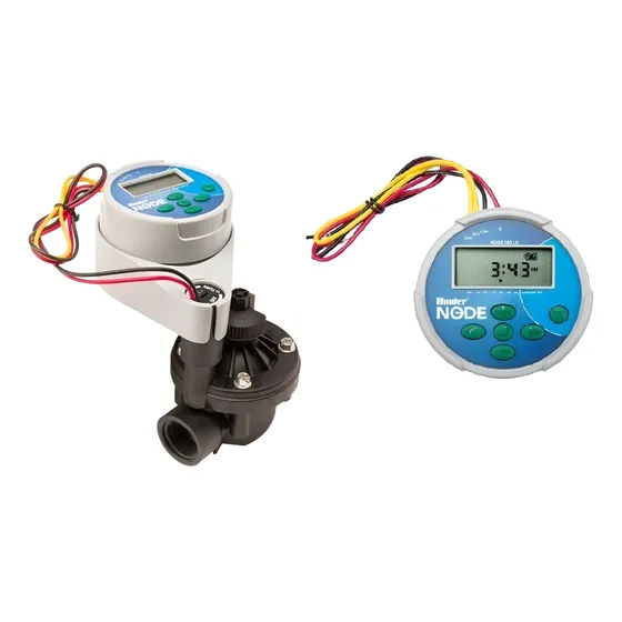 Programador Riego De Batería 9v C/valvula Hunter Node 1 Zona