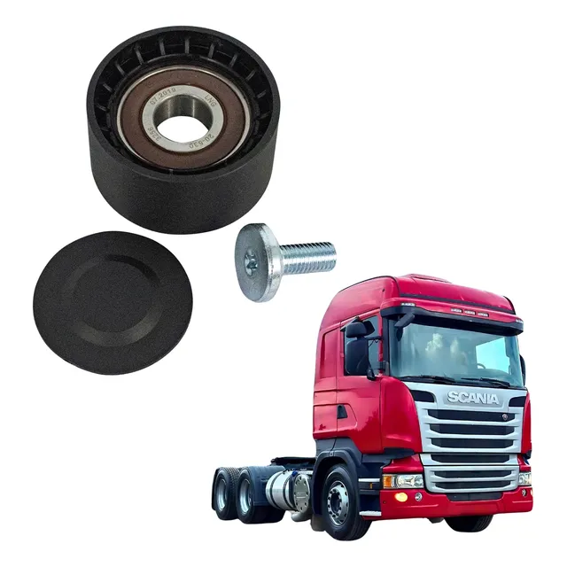 Polia Tensor Correia Lisa Compativel Scania Série 5
