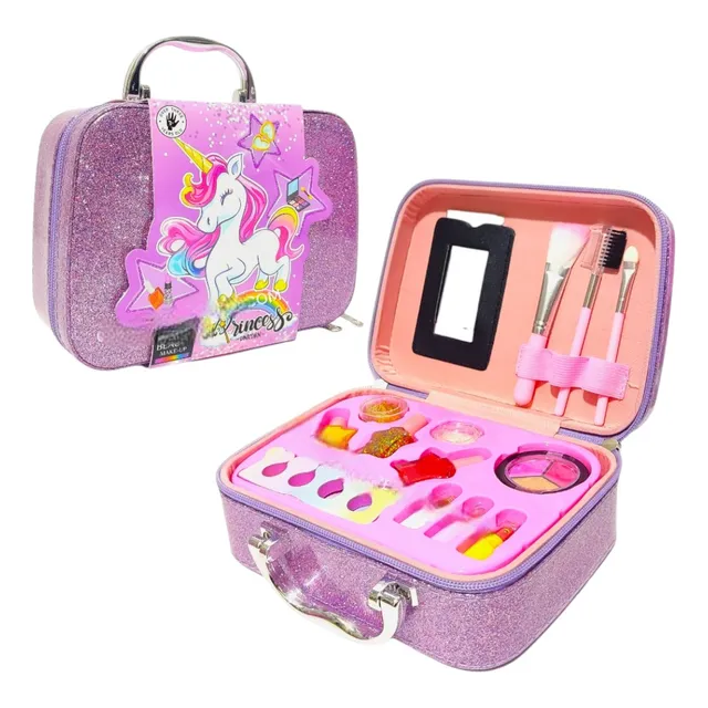 Maquillaje Infantil Realista Para Niñas Cartera Elegante