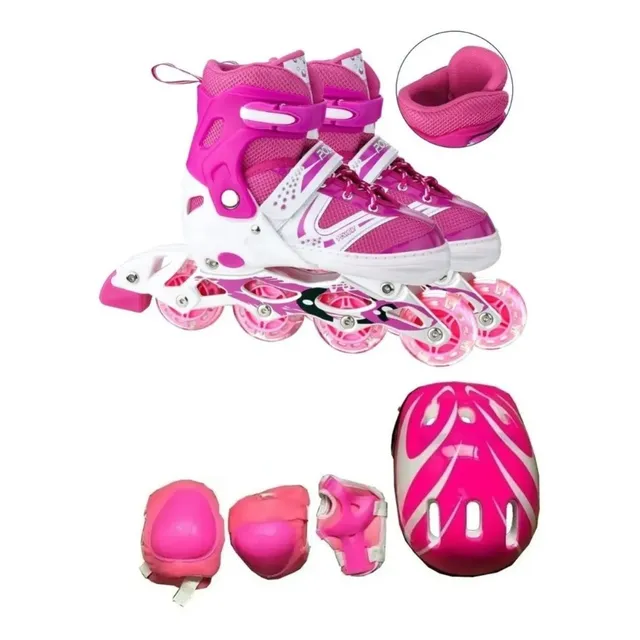 Patines Lineal Lineales Con Kit De Protección Regalo Caracas