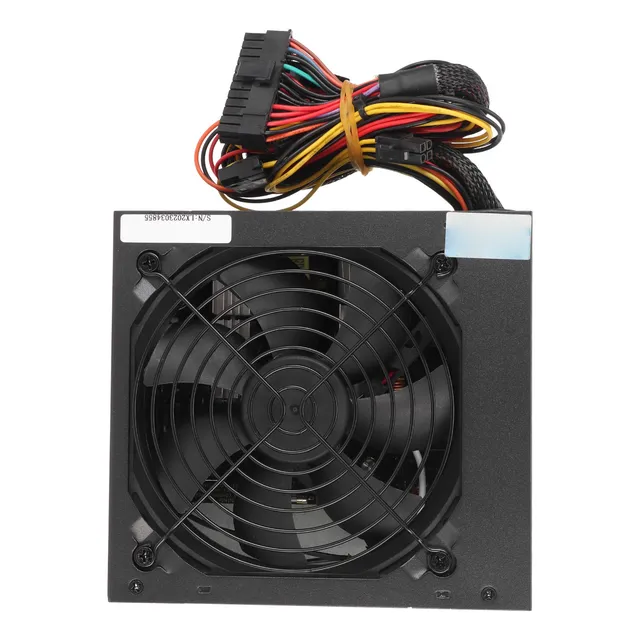 Fuente De Alimentación Para Computadora De Negro Atx 400w