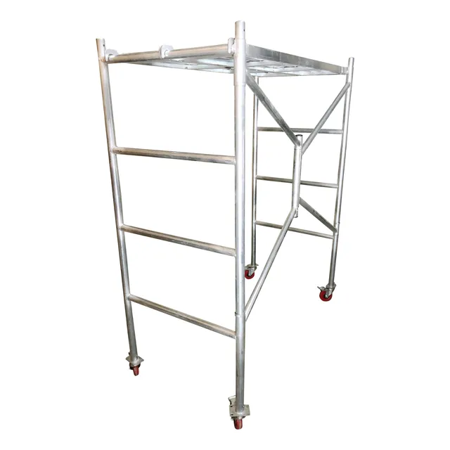 Andamio Plegable Ligero Tubular Acero 1.5m X 70cm X 1.4m