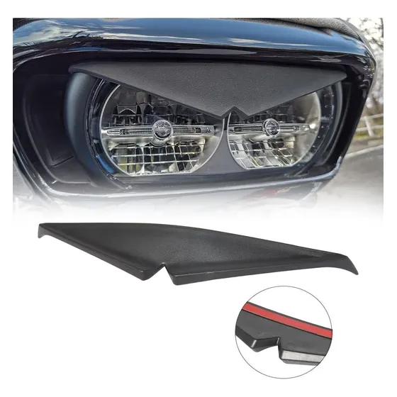 Adhesivo Para Faro Delantero Motocicleta Ceja Parpado