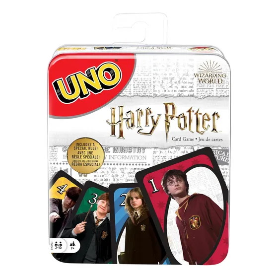 Juegos Mattel Uno Harry Potter Juego De Cartas En Lata De Y