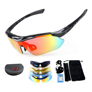 Gafas Sol Deportivas Polarizadas Gafas Ciclismo Con 5 Lentes Gafas Sol Deportivas Polarizadas Gafas Ciclismo Con 5 Lentes