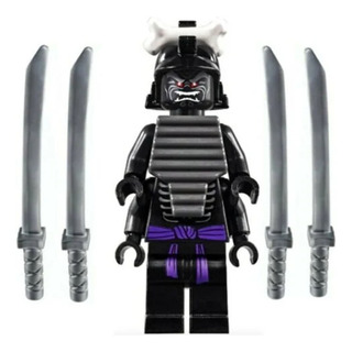 Lego Ninjago Legacy Minifigure Lord Garmadon (con 4 Brazos) Lego Ninjago Legacy Minifigure Lord Garmadon (con 4 Brazos)