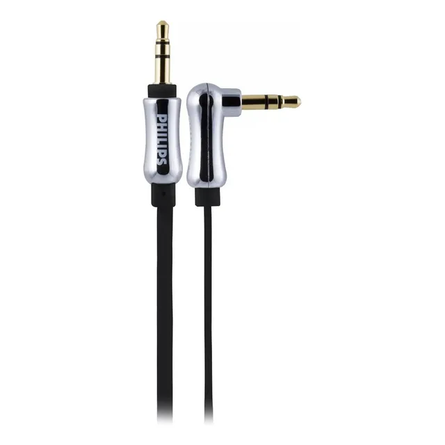 Cable Auxiliar Plano Mini Jack 3.5 Mm Pc Parlantes Audio