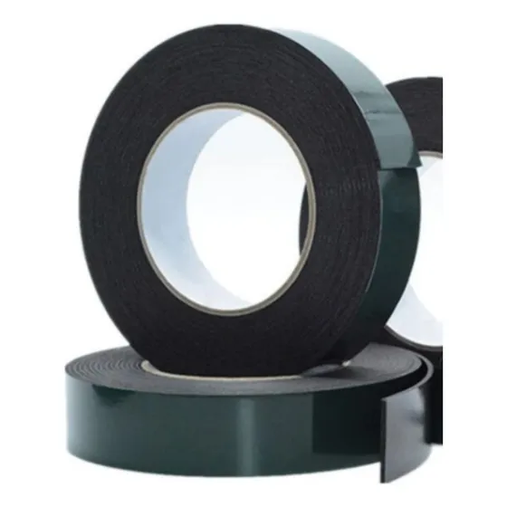 Cinta Foam Adhesiva Doble Faz Negra Adherencia Extra Fuerte