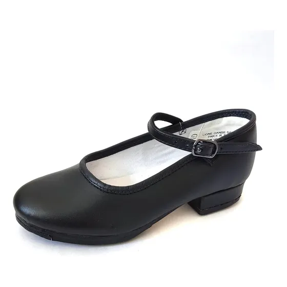 Zapatos De Flamenco Infantiles En Cuero Importados Sansha