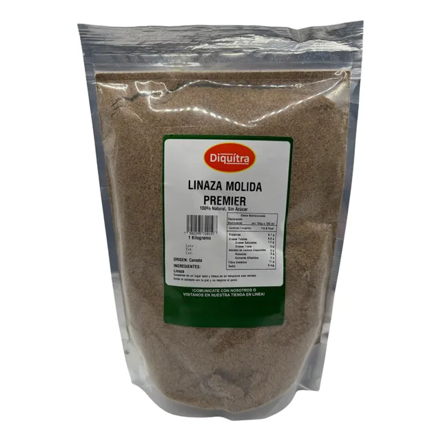 Linaza Molida Premier Sin Azúcar 1 Kg
