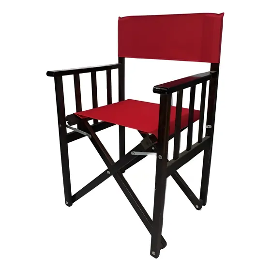 Funda Lona Respaldo Y Asiento Sillón Director Madera