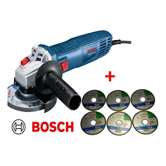 Esmeril Angular 4 1/2  710w Eje M14 Bosch Original 