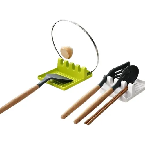 2 Und Soporte Plastico De Cocina Porta Utensilios Hogar