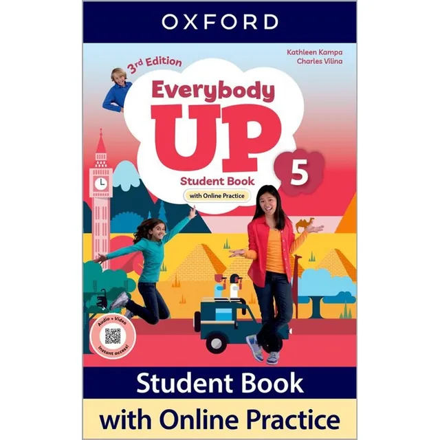 Everybody Up  5 -     Student Book With Online Practice