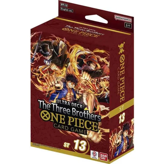 Baraja De Cartas One Piece Los Tres Hermanos Ultra Starter D