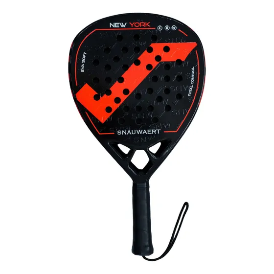 Snauwaert de padel New York 2023 color negro y rojo