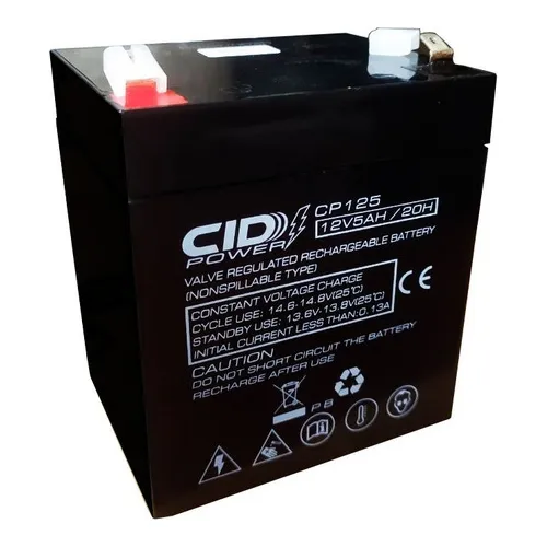 Bateria 12v 5ah Alarmas Cercos Electricos Ups Recargable