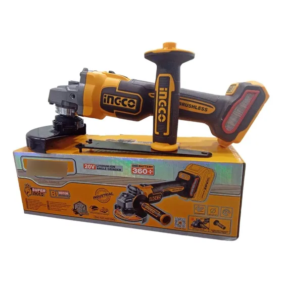 Esmeril Inalambrico Brushless Ingco 20v / Eje 5/8 PLG