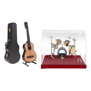 Modelo De Instrumento Musical En Miniatura De 2 Juegos: Modelo De Instrumento Musical En Miniatura De 2 Juegos:
