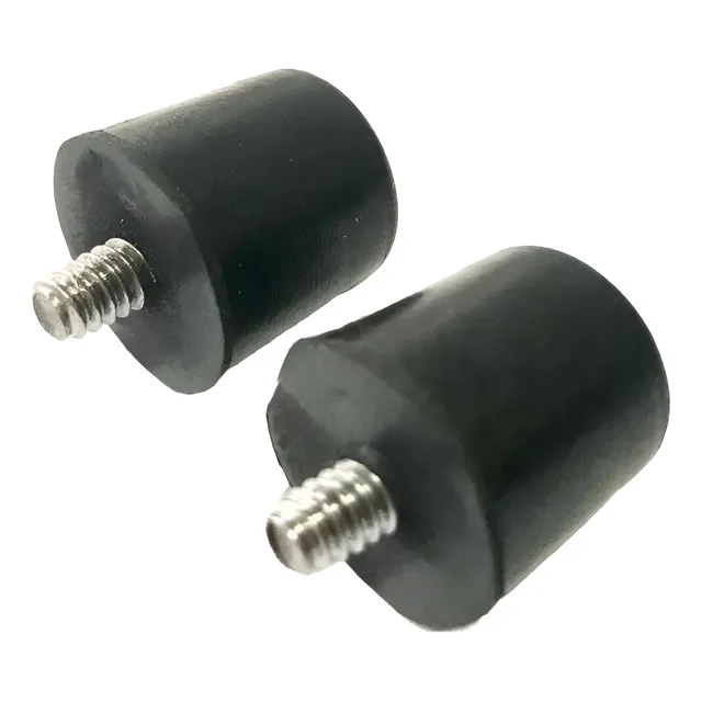Conjunto 2 Arraste Pino Borracha Liquidificador Industrial