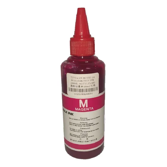 Pote De Tinta 100ml Magenta Para Impresora Hp Epson Canon