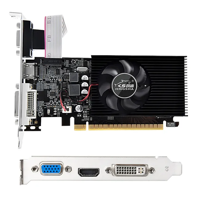 Tarjeta Gráfica Jingsha Gt730 De 4 Gb/gddr3/128 Bits De Memo