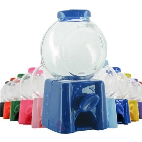 Kit 30 Mini Baleiros Candy Machine Cores Sortidas 5 Pacotes