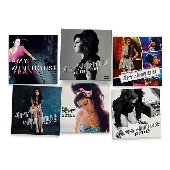 Box Amy Winehouse  The Collection - 5 Cd - Importado
