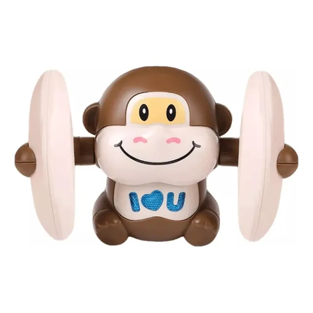 Mono Mico Bailarin Robot Luces Y Sonidos Para Niños, Gatear